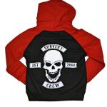 Subvert Kids Anarchy Hoodie - Black/Red